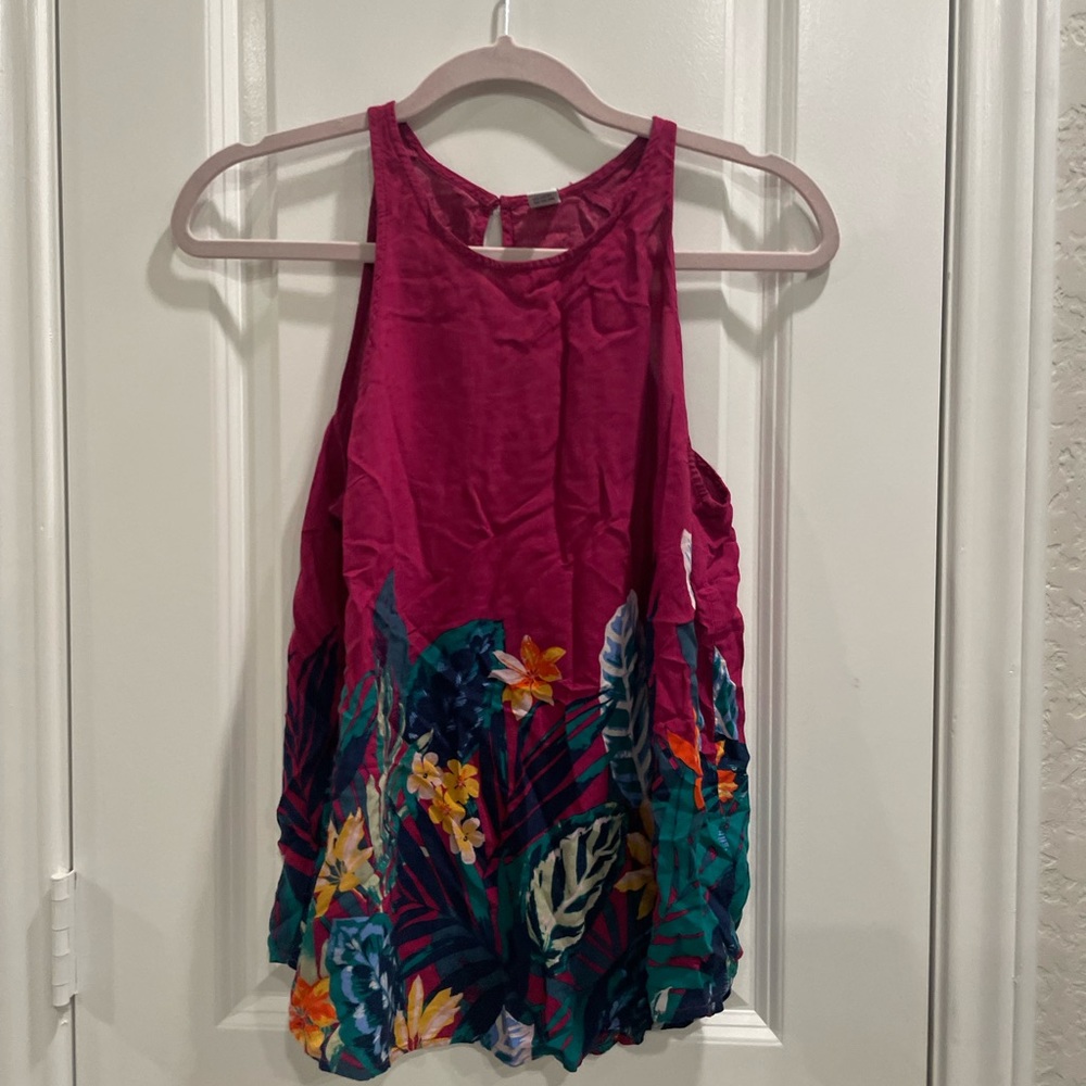 Old navy floral shirt